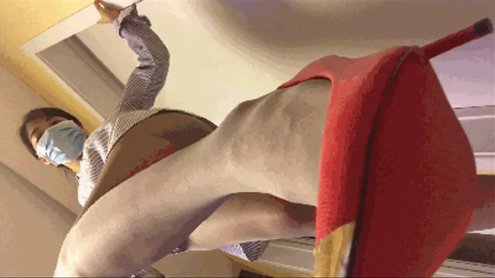 WHCS-S036 CHINESE Jinger GTS high heelspov footfetish Silk stockings insult POV ASIAN pov foot worship