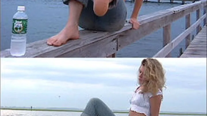 Sommer's Foot Tease on the Pier - Part 1