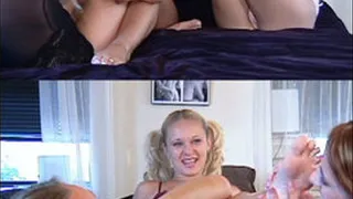 Foot Lesbian Slumber Party - Full-size movie!