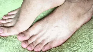 Very large feet