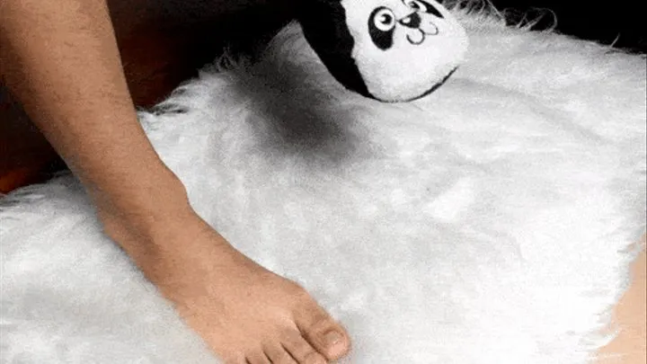 Panda bear slippers