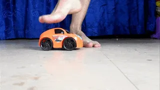 Crushing small car