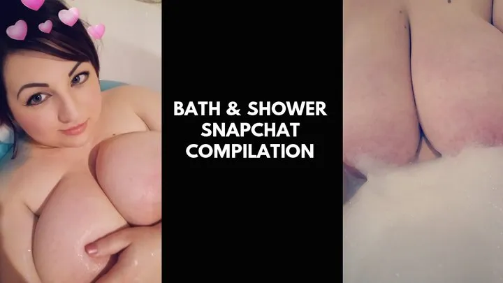 Bath & Shower Snapchat Compilation