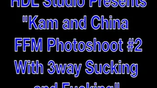 Kam and China FFM Photoshoot 3way Part2