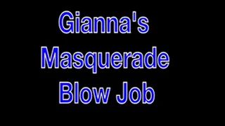 Gianna's Masquerade Blow Job