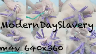 Modern Day Slavery / #3 / cbt (ONLY) slave - cock ball pain amateur