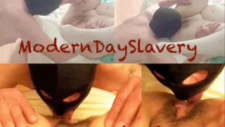 Modern Day Slavery / Jester / hooded pussy eating squirt - slave owner master slavery servitude cunnilingus eat pussy squirting