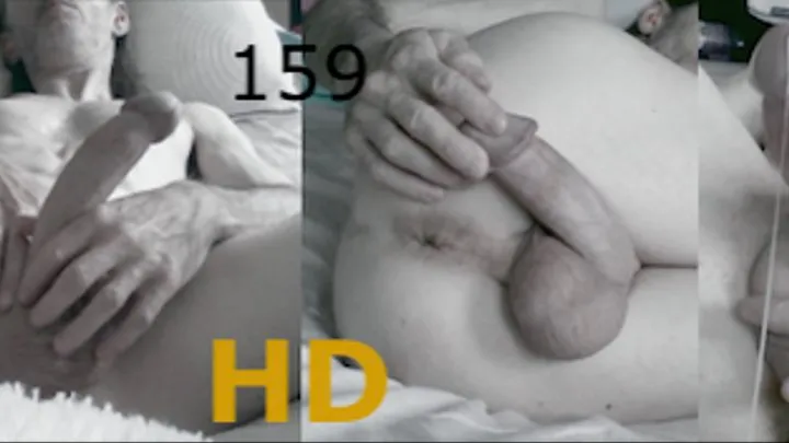 Heteroflexible K solo V159: thin slim fit muscular vascular hung older male nude masturbation