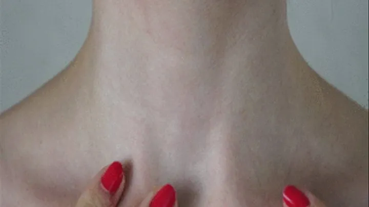 Beautiful female neck