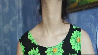 Girlfriend and their neck