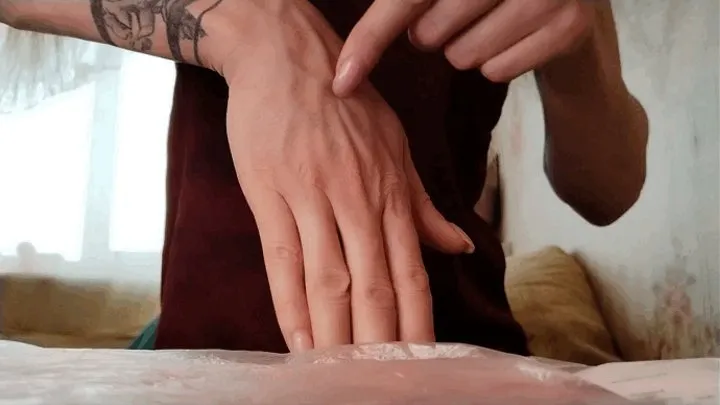 My big sexy hands