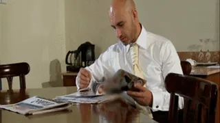 Horny maid fucks her boss