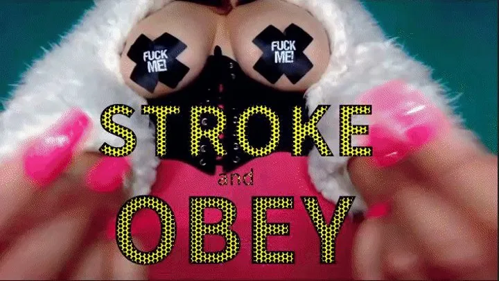 Stroke and OBEY My Tits