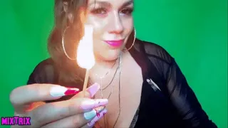 Match Burns Twice: Chastity BALLS edition