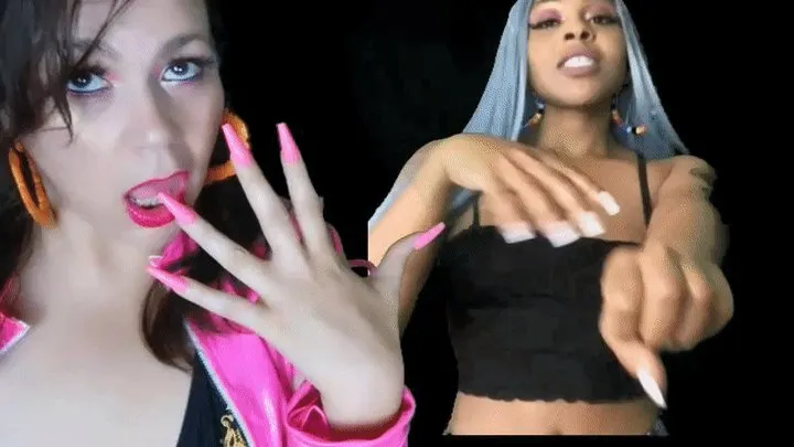 Double Domme Sexy Nails Takeover
