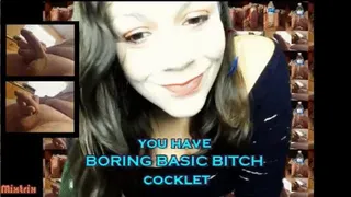 Boring Basic Bitch Dick: rated