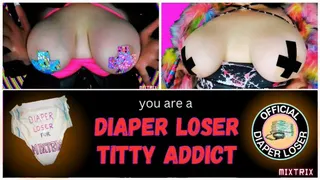 Diaper Loser Tit Addict SV