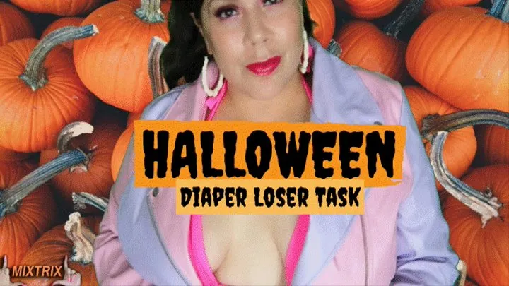 Halloween Diaper Loser Task