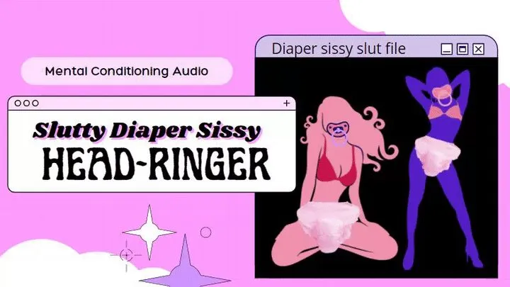 Slutty Diaper Sissy Head-Ringer (audio)