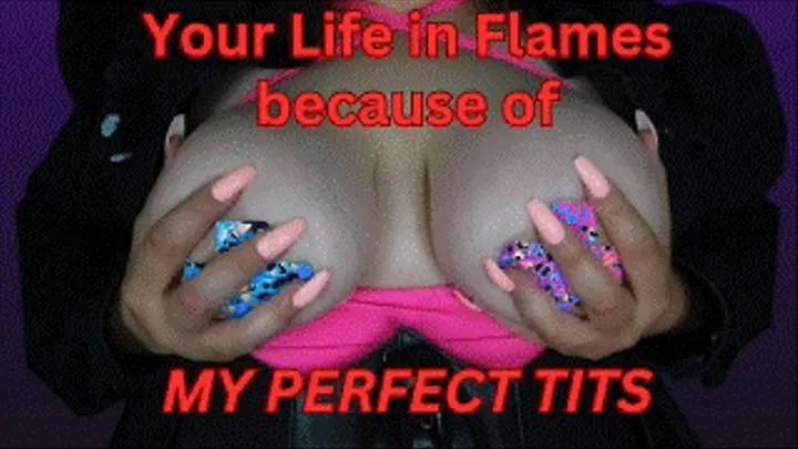 Your Life in Flames because of My Perfect Tits