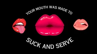 Your Mouth was Made to Suck and Serve (audio only )