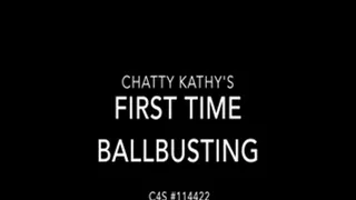 Chatty Kathy's First Time Ballbusting