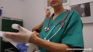 MEDICAL CHECK AND TEASE