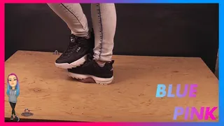 Fila Disruptor Cock Crush and Trample with painful cum