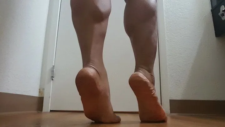 Legs of Aphrodite - Bare foot flexing