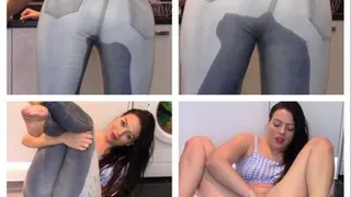 Pee Jeans Instruction And Cum