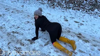 Public Snow Farting