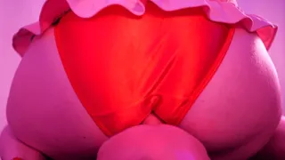 Happy Valentine&#039;s Day Satin Panty-Box Facesit