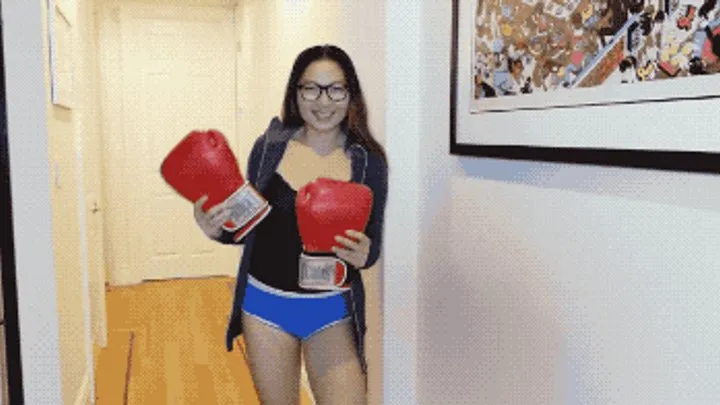 Fem To Fem Boxing Match - Mz Kim