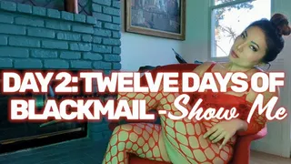 Day Two: 12 Days Of Blackmail - Show Me