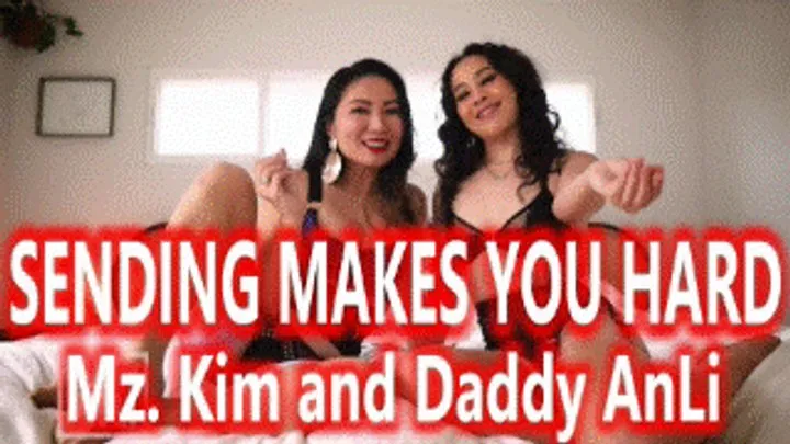 Sending Makes You Hard Mz Kim And AnLi - Double Domination Financial Domination Asian Goddess Findom POV Femdom Humiliation