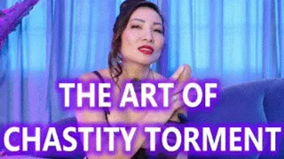 The Art of Chastity Torment - Mz Kim Asian Goddess Cum In Chastity Training Male Orgasm Control Cock Tease And Denial