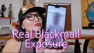 Real Blackmail-fantasy Exposure