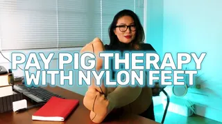 Pay Pig Therapy With Nylon Feet Seamed Stockings MzKim Counselor Asian Provocateur Mistress Kim Asian Dominatrix Financial Domination PayPig Manipulatrix