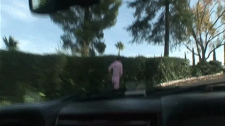 Sexy jogger talked into sucking a stranger's cock