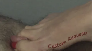 Tease & Denial Footjob. Custom request!