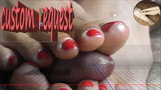 Back-To-Back Toejobs (close up in full screen )