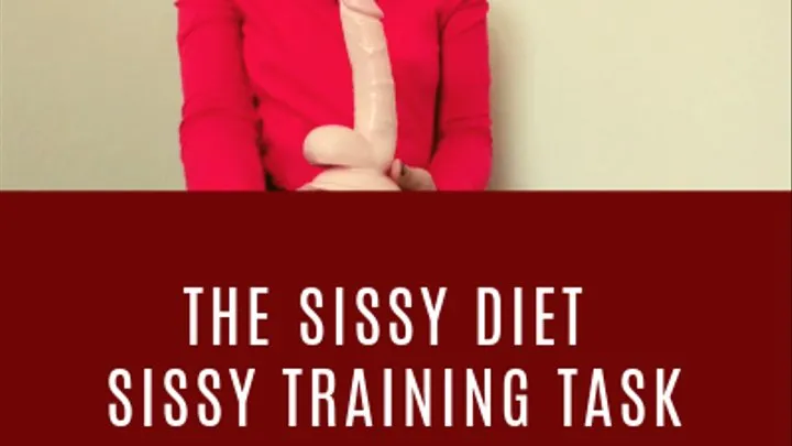 The Sissy Diet - Sissy Training Task [AUDIO ONLY]