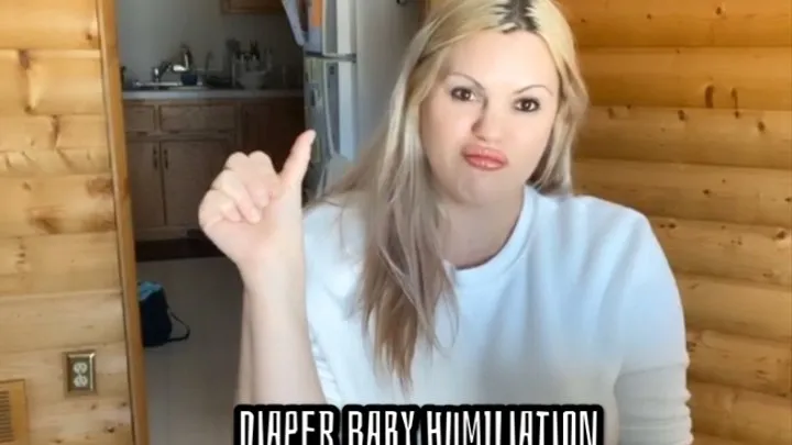 Diaper Baby Humiliation