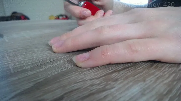 Cutting Finger Nails