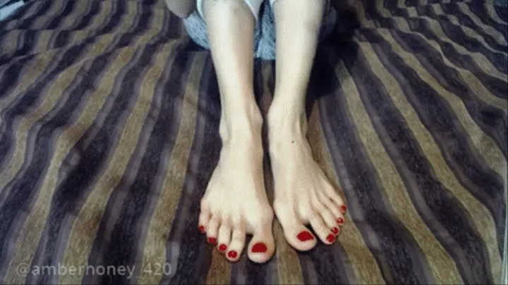 Feet Lotioning and Massage