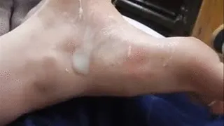 Crystal Loses Her Foot Virginity! Pt.3 CUMSHOT!