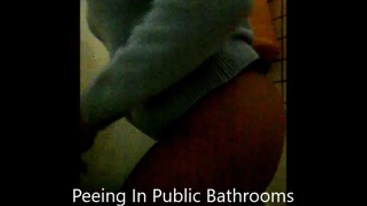 Peeing in Public Bathrooms