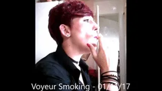 Smoking in voyeur mode