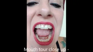 Mouth Tour - close up - 11/09