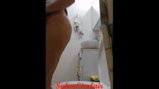 The Talk with the maid while on toilet
